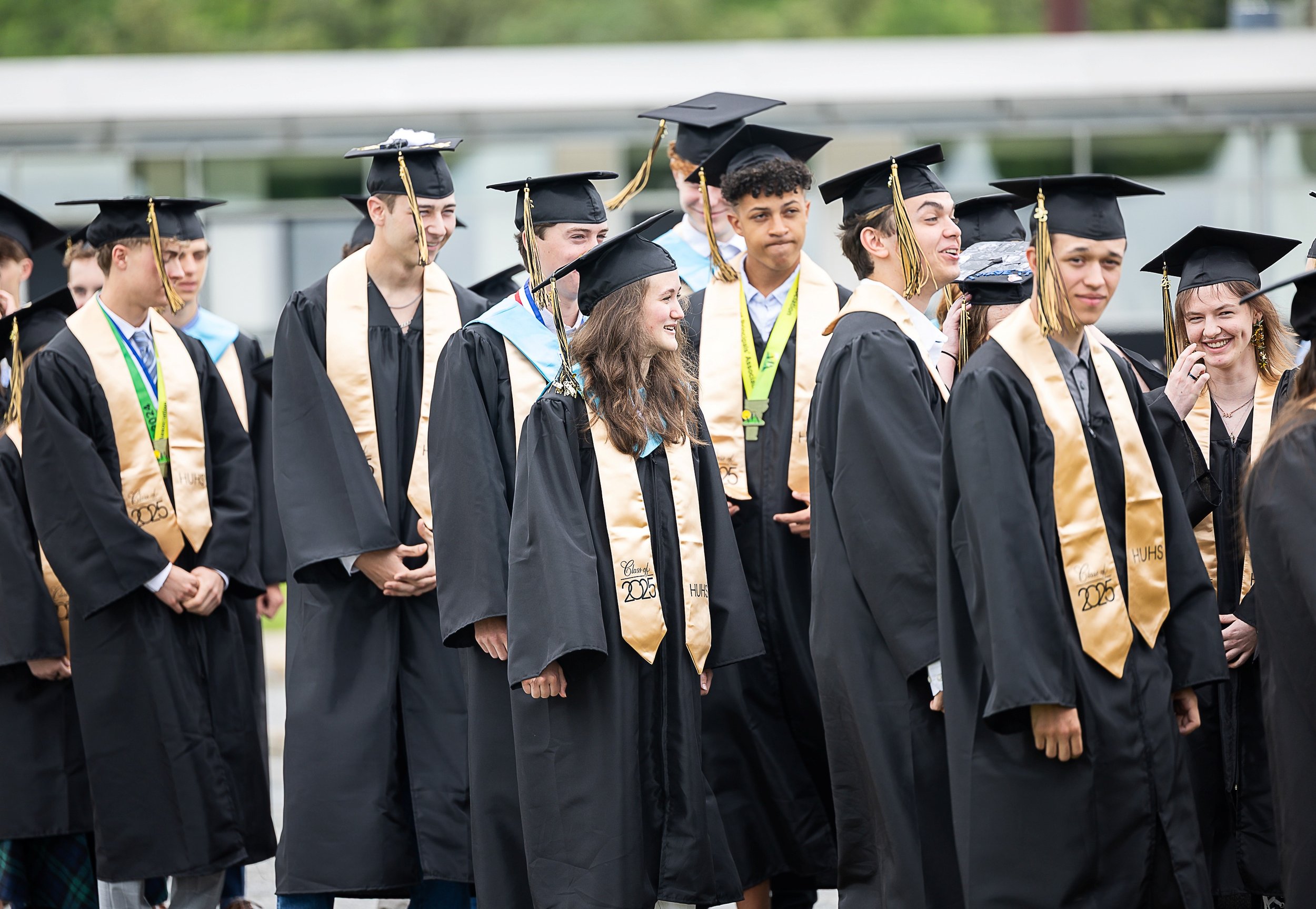 Harwood’s graduates praised for their spirit, joy, resilience