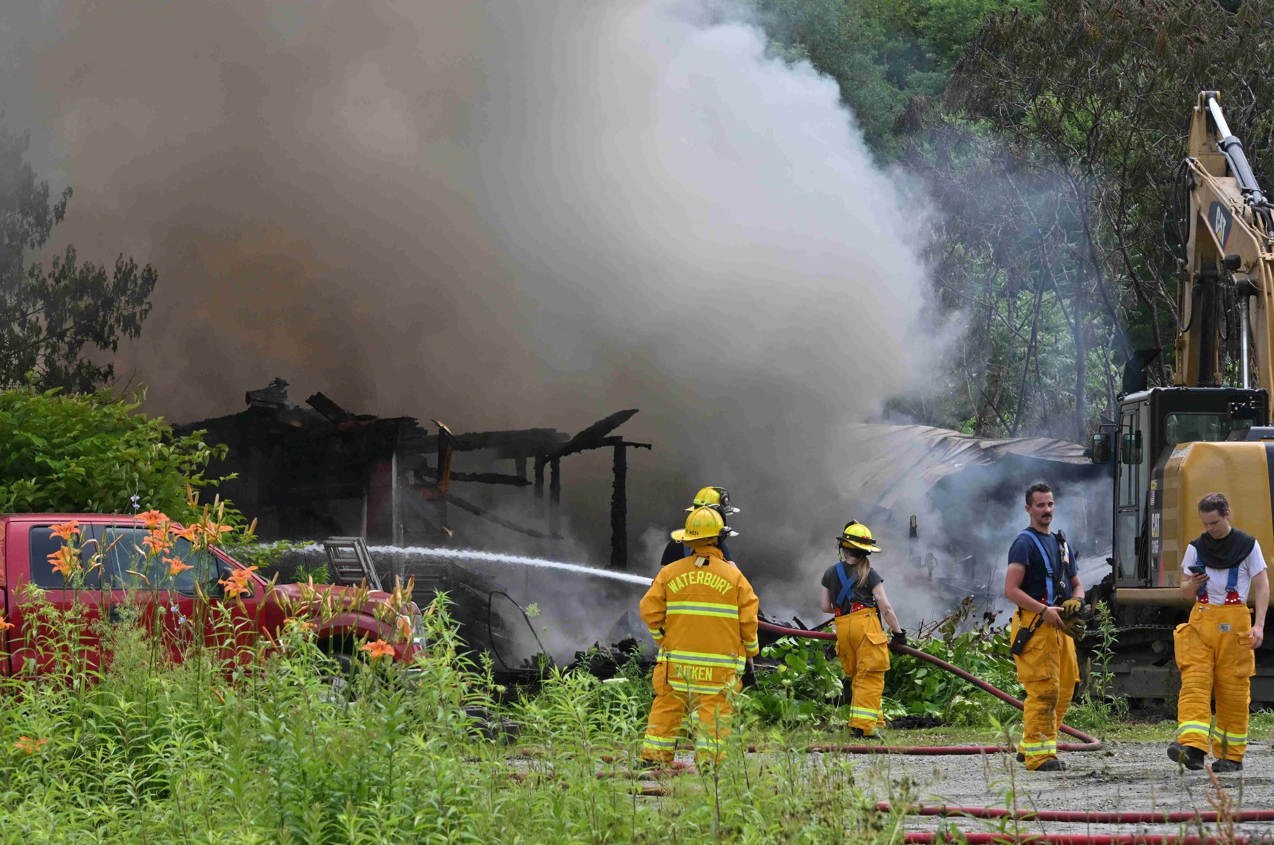 No one injured in two structure fires doused by Waterbury and neighboring fire crews