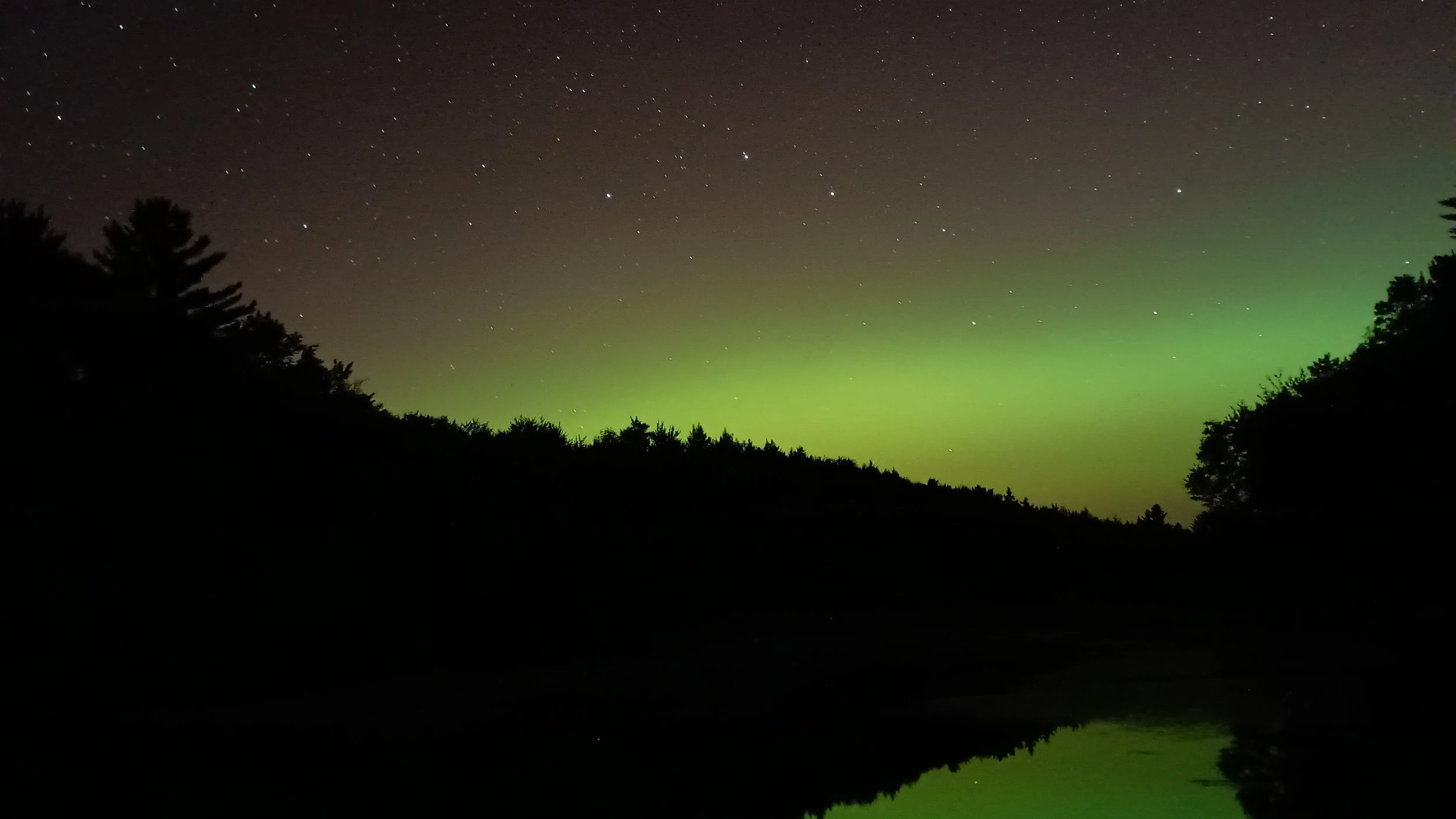   Away from human-made lights in Moretown. Photo by Shawnee Perry  