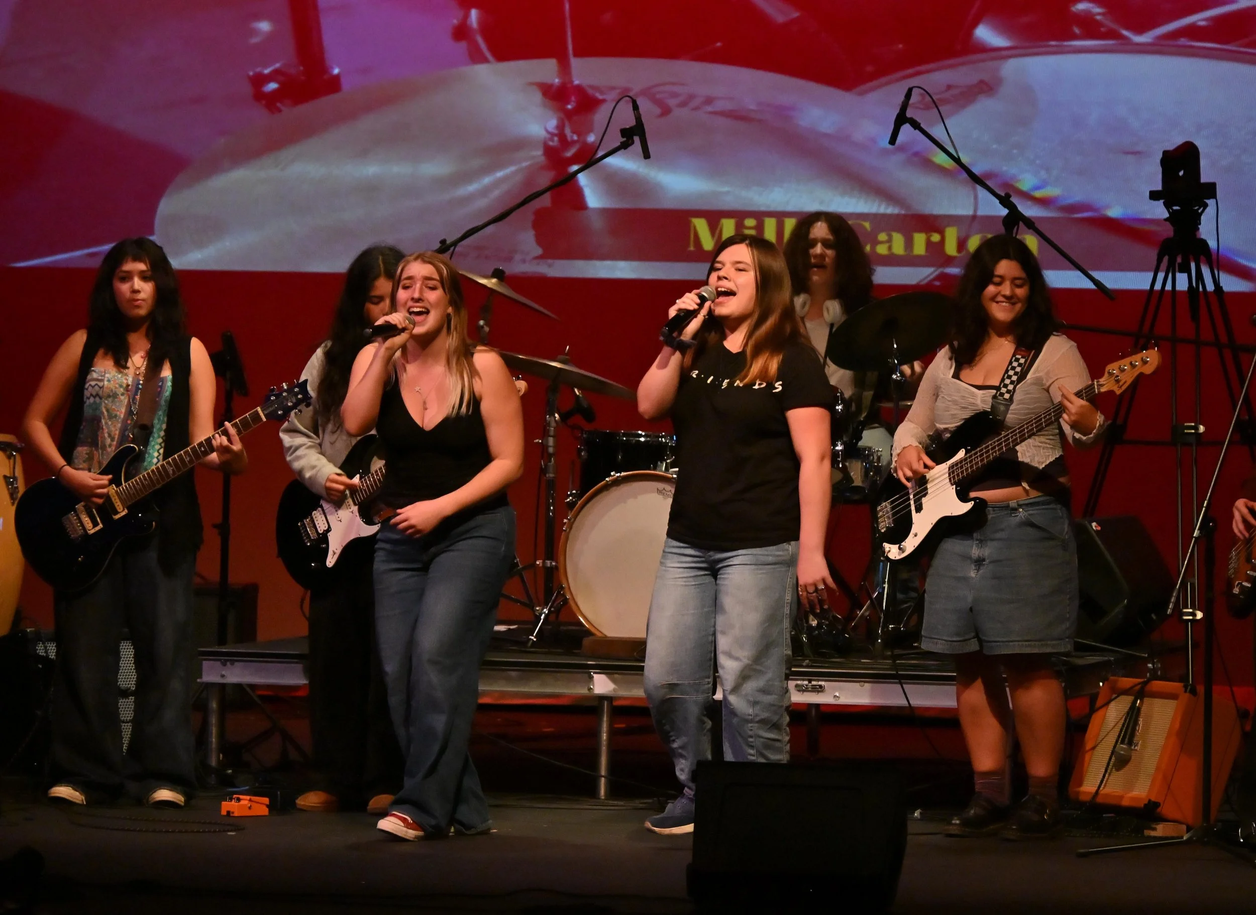  Northfield High School's Milk Carton performs. Photo by Gordon Miller 
