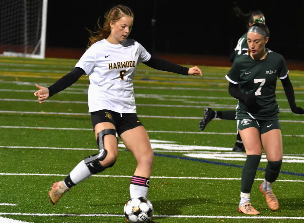   Addy Olney's knee injury recovery doesn't slow her down. Photo by Angela Nadeau  