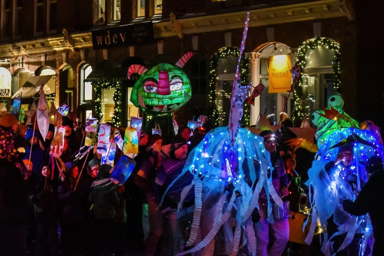 It takes a village to create Waterbury’s River of Light parade