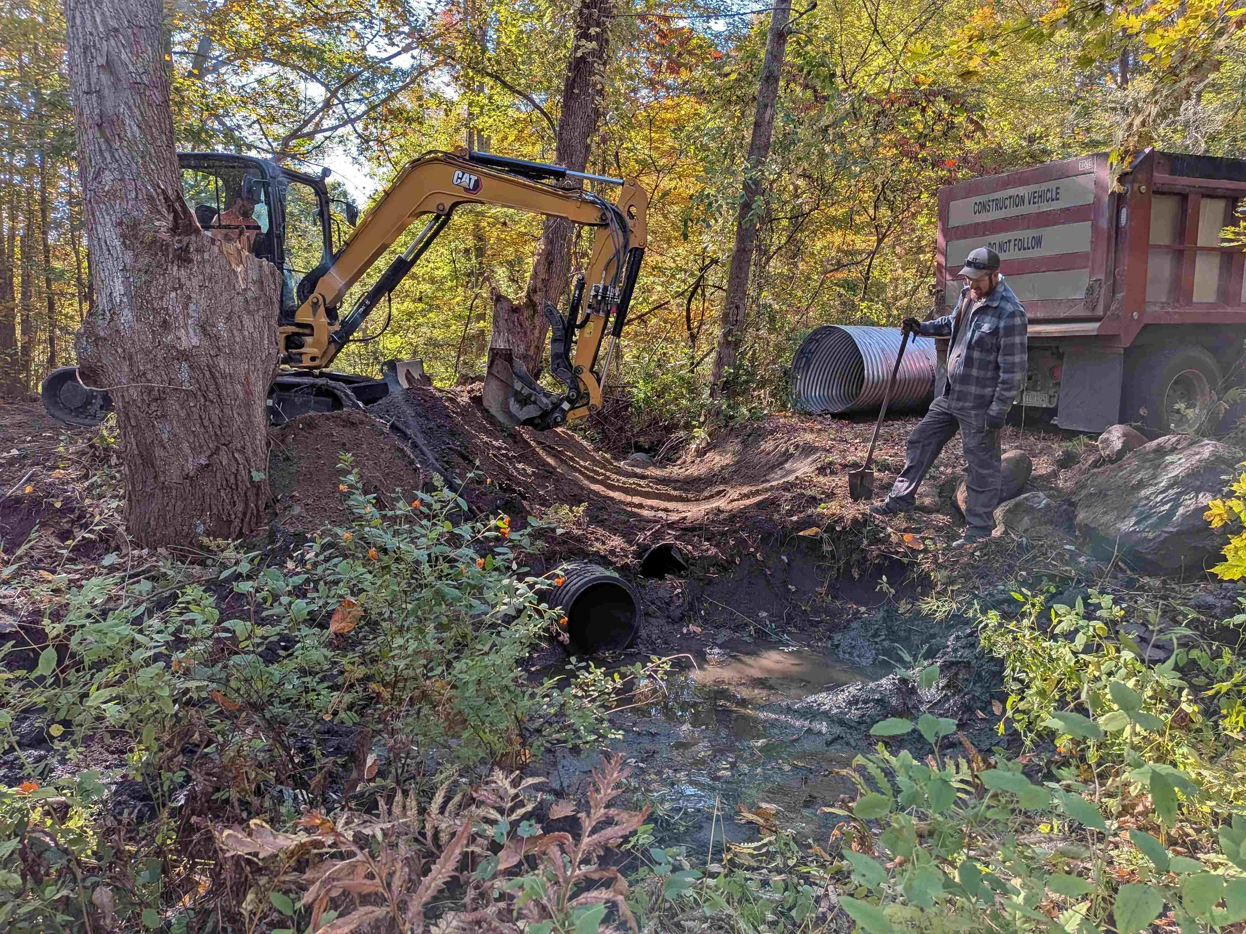 Land trust begins restoring Winooski River watershed headwater stream