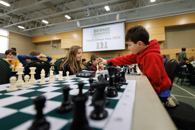   Photo courtesy Sen. Sanders' office  