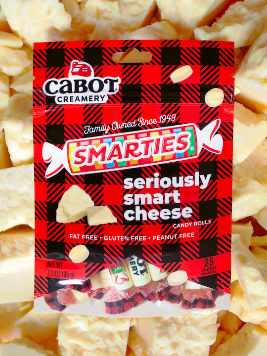 Cabot and Smarties unveil novel candy collaboration
