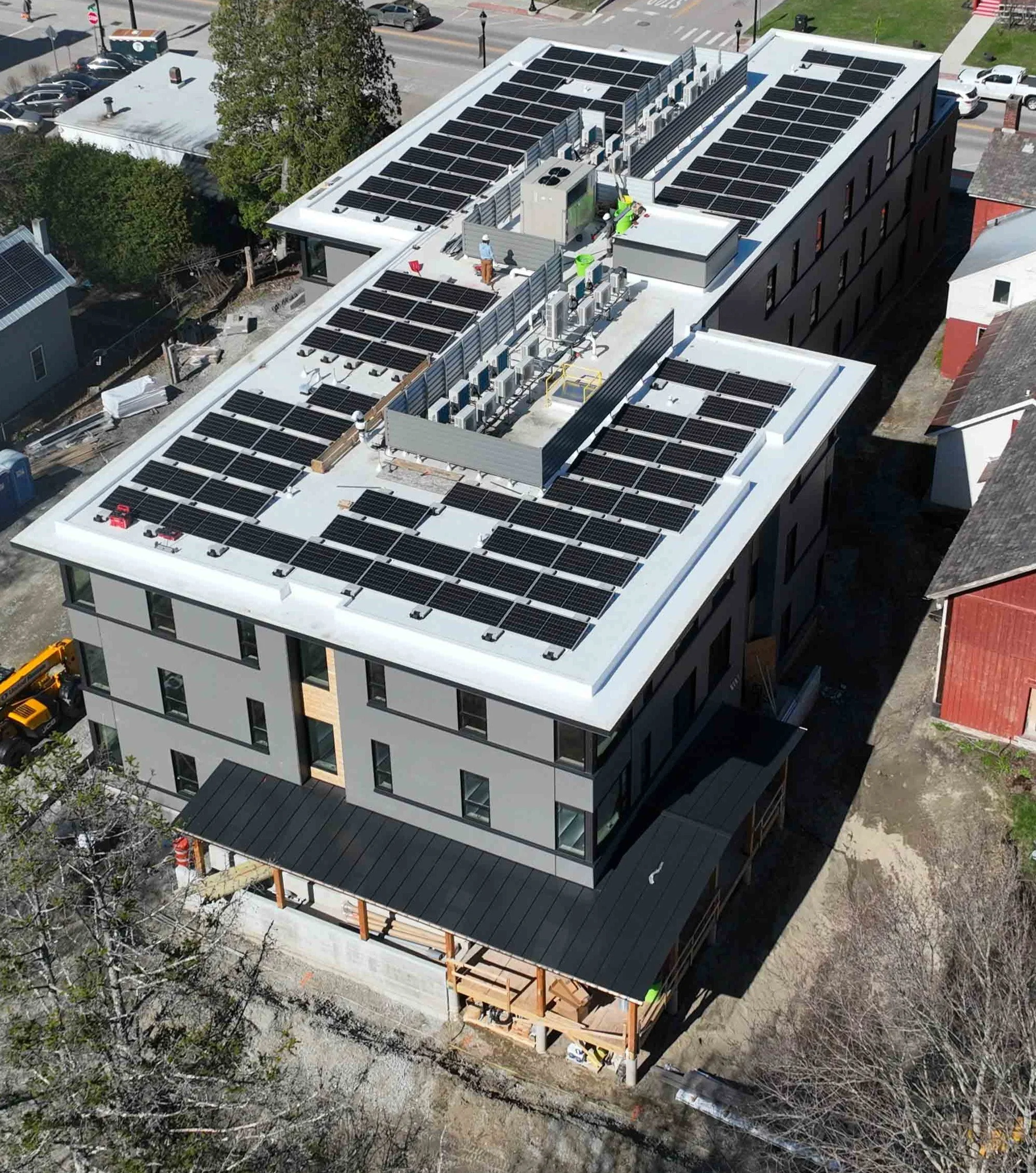  Rooftop closeup. Photo by Gordon Miller  