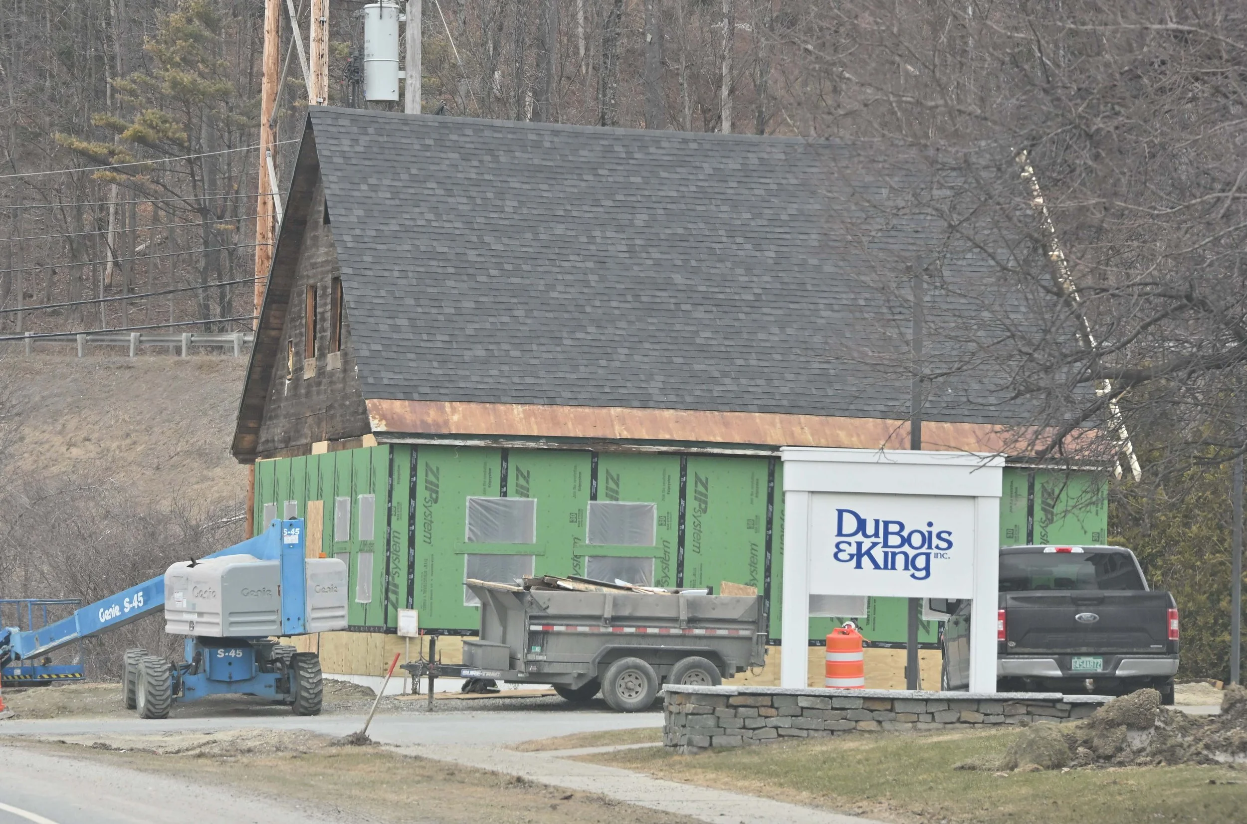   March 19: The Butler house now sits at the edge of Waterbury village. Photo by Gordon Miller  