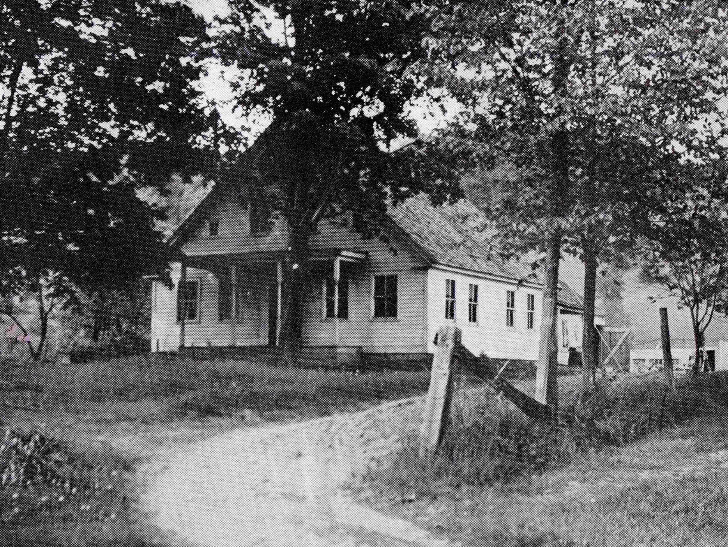   This undated photo of the Butler house appears in the 1915 book, 'The History of Waterbury, Vt., 1763-1915, by Theodore Graham Lewis. Courtesy of the    Waterbury Historical Society   