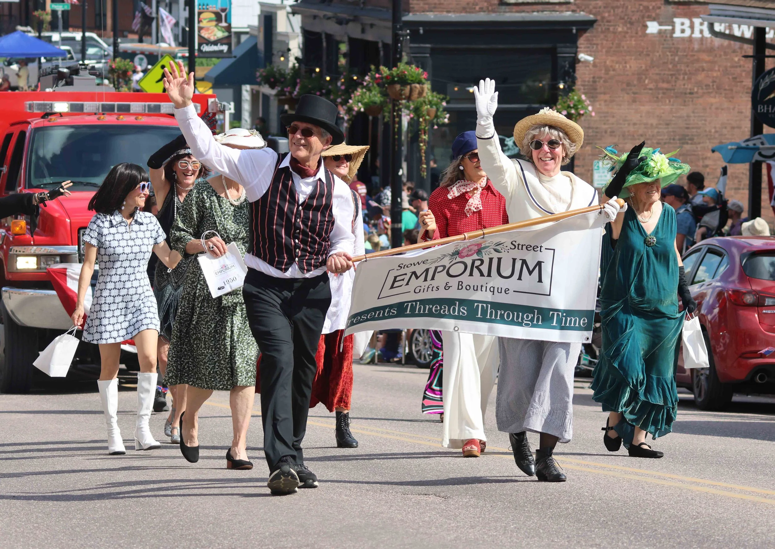  Stowe Street Emporium won Best Use of Theme for its fashion throughout the 20th century. Photo by Gordon Miller 