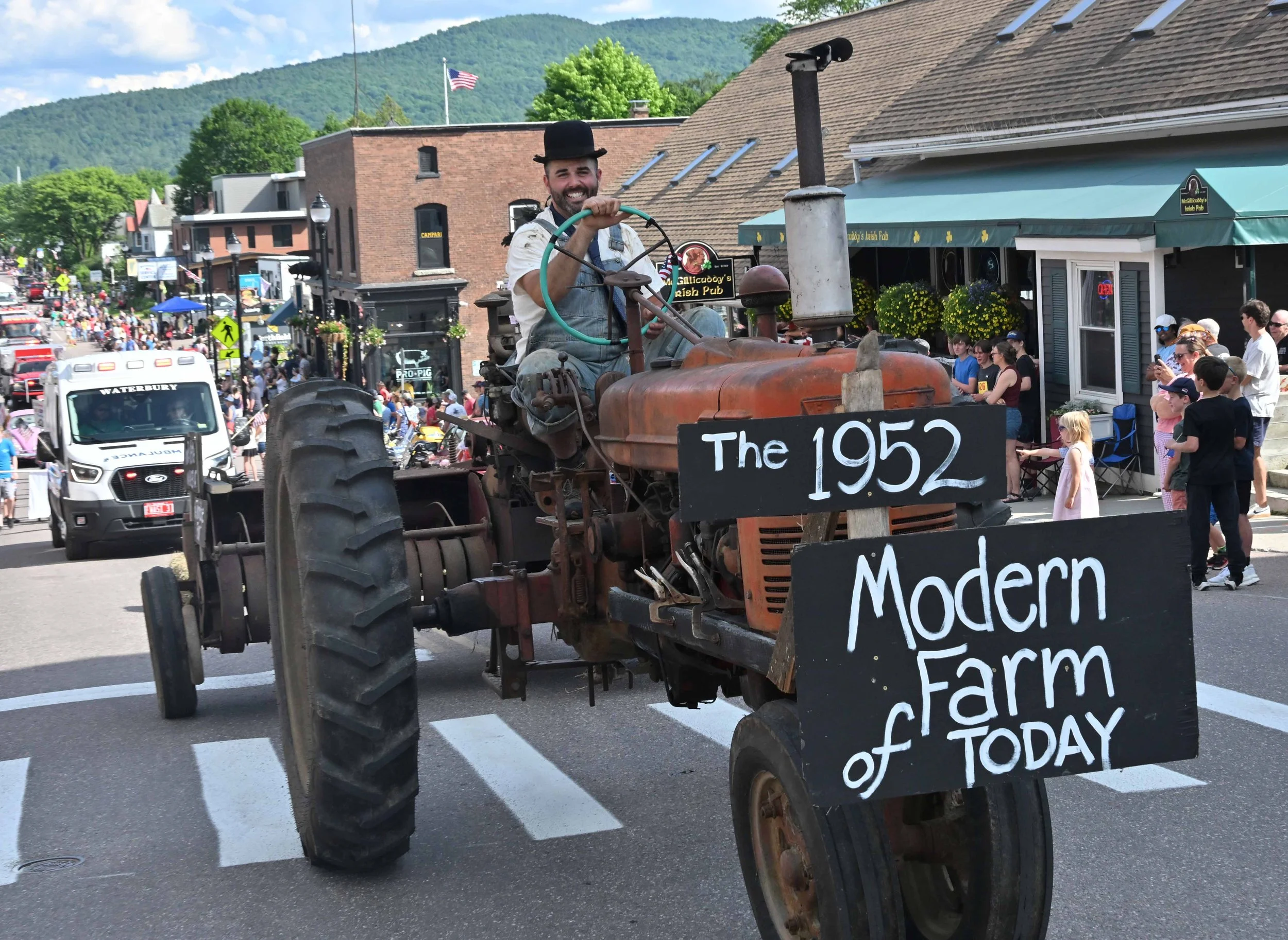  The Woodard Farm’s classic entry won the Most Fun prize. Photo by Gordon Miller 