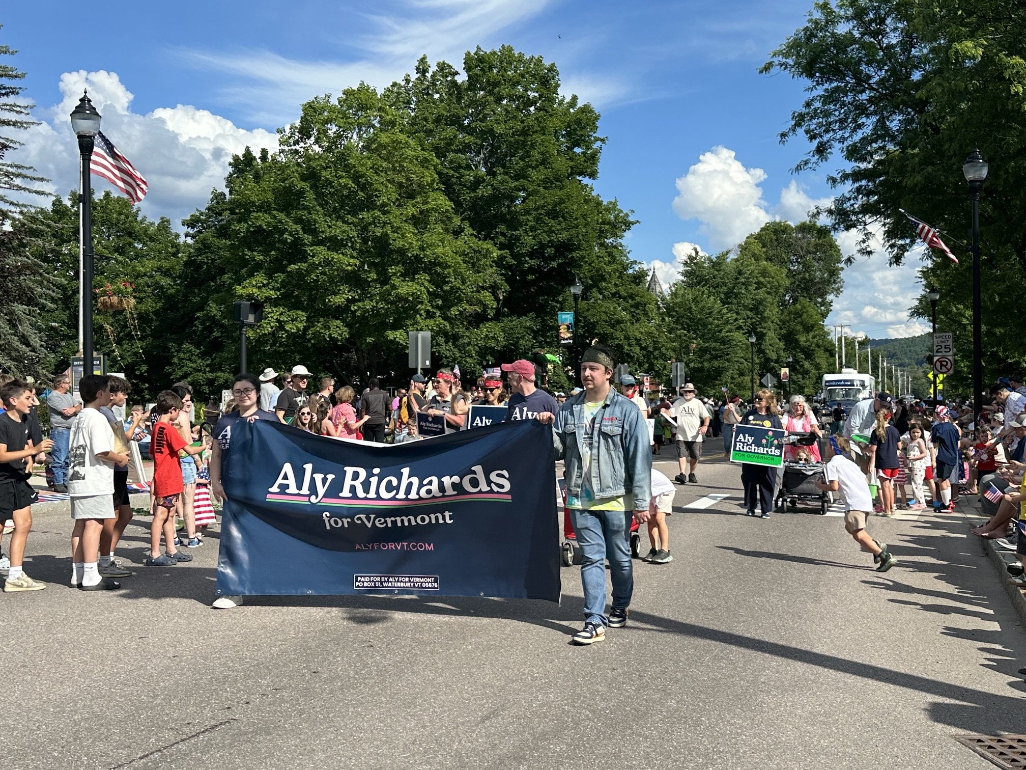  Ally Richards is a Democratic primary candidate for Vermont governor. Photo by Lisa Scagliotti 