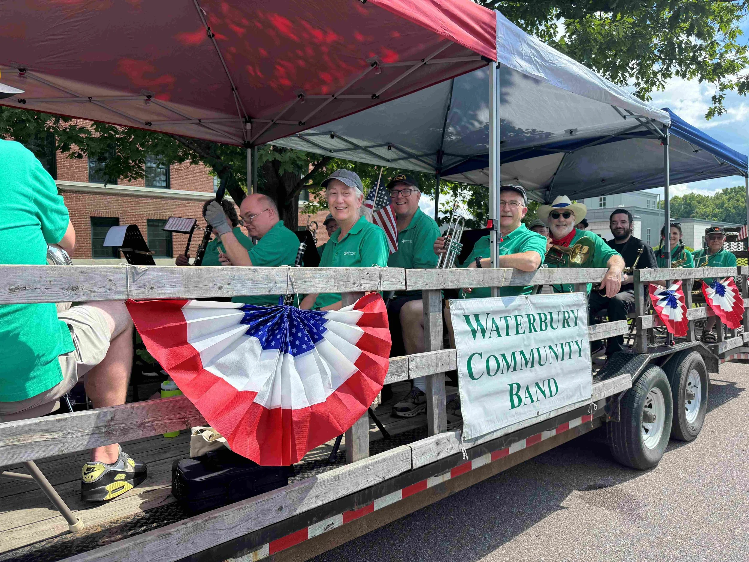  Waterbury Community Band. Photo by Gwenna Peters 