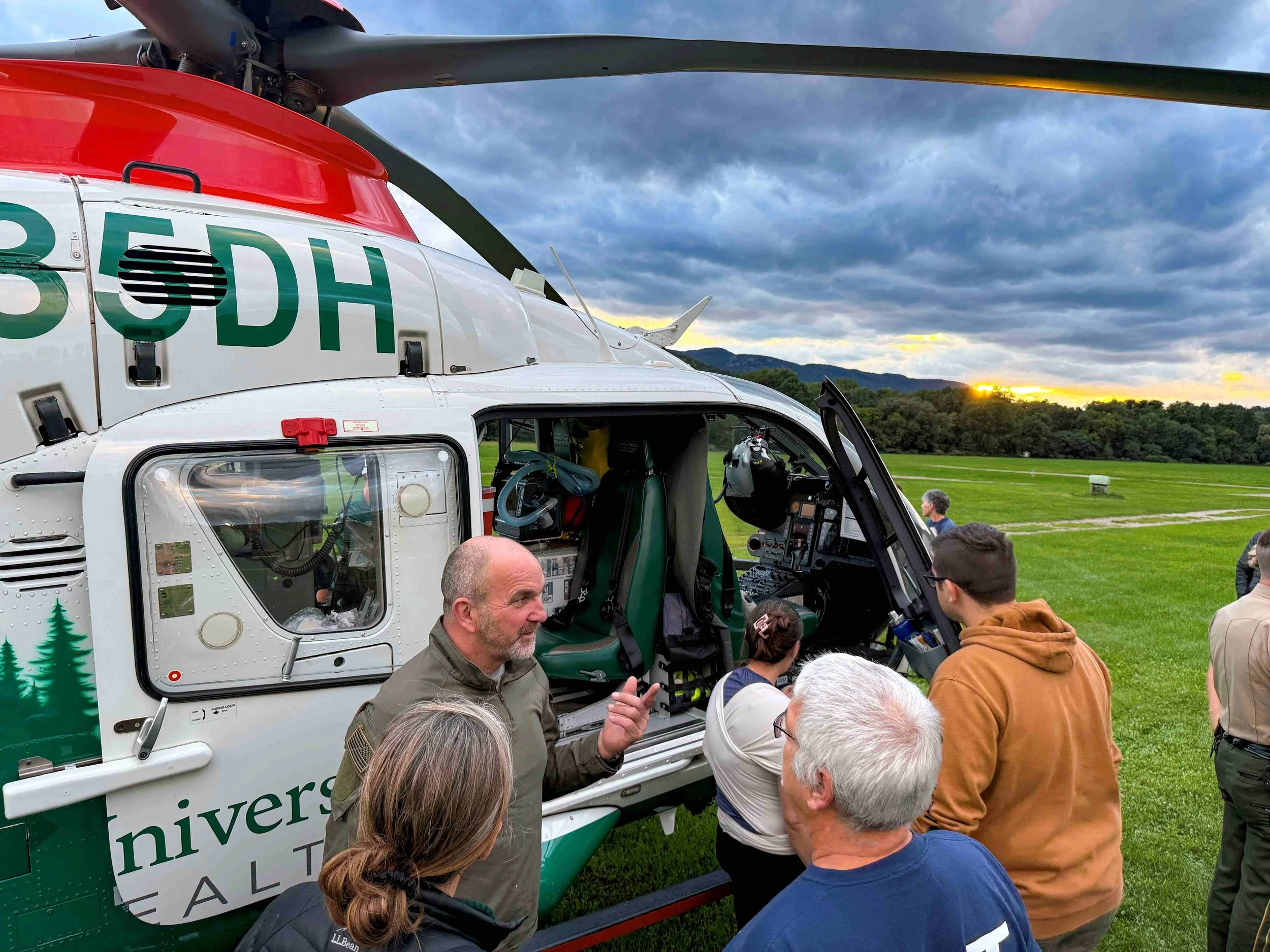   Drew Clymer&nbsp;(left) is the&nbsp;Search and Rescue Coordinator for the Vermont Department of Public Safety. Photo by Gordon Miller  