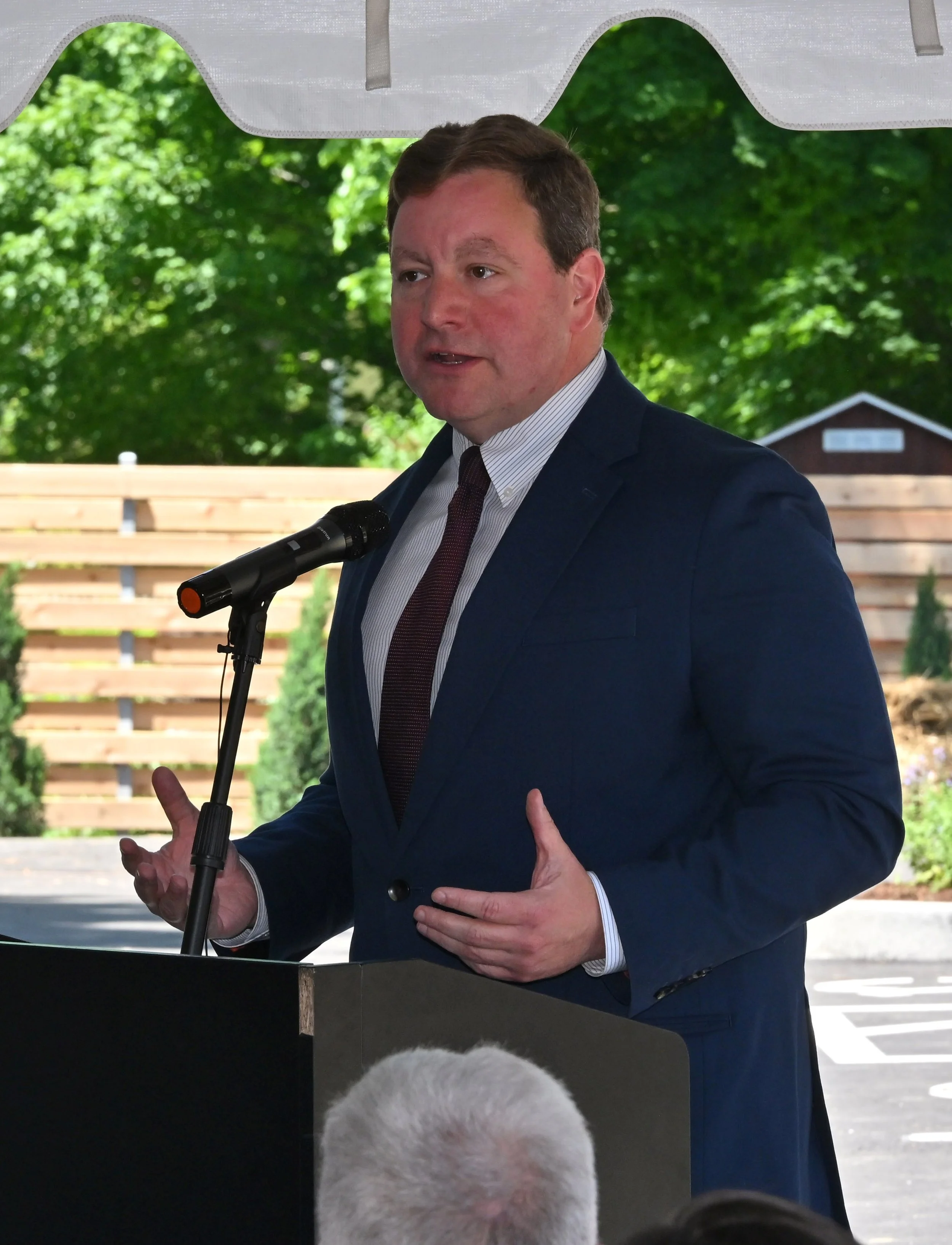  State Treasurer Mike Pieciak. Photo by Gordon Miller 