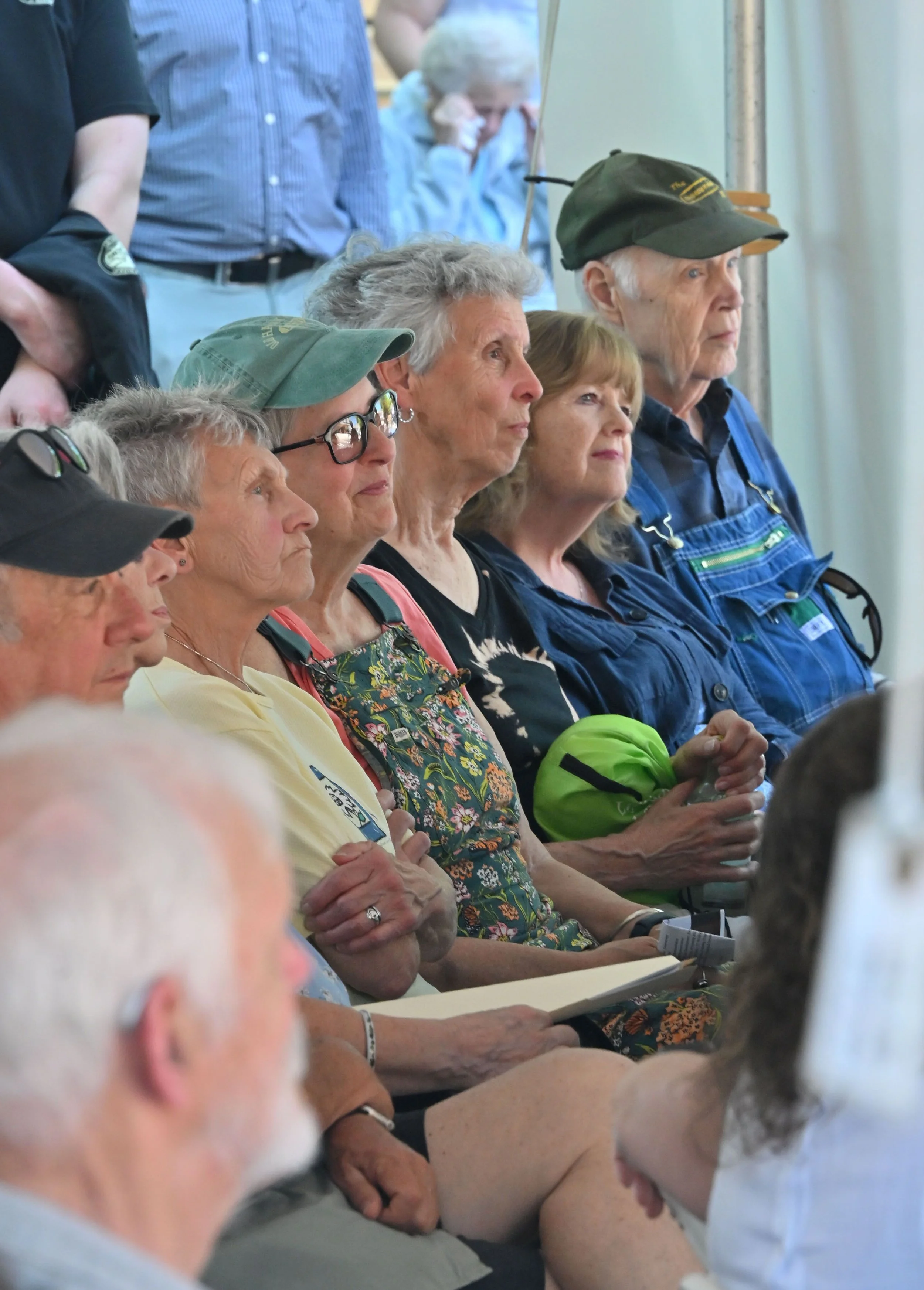  Local residents turned out to mark the occasion and tour the project. Photo by Gordon Miller 