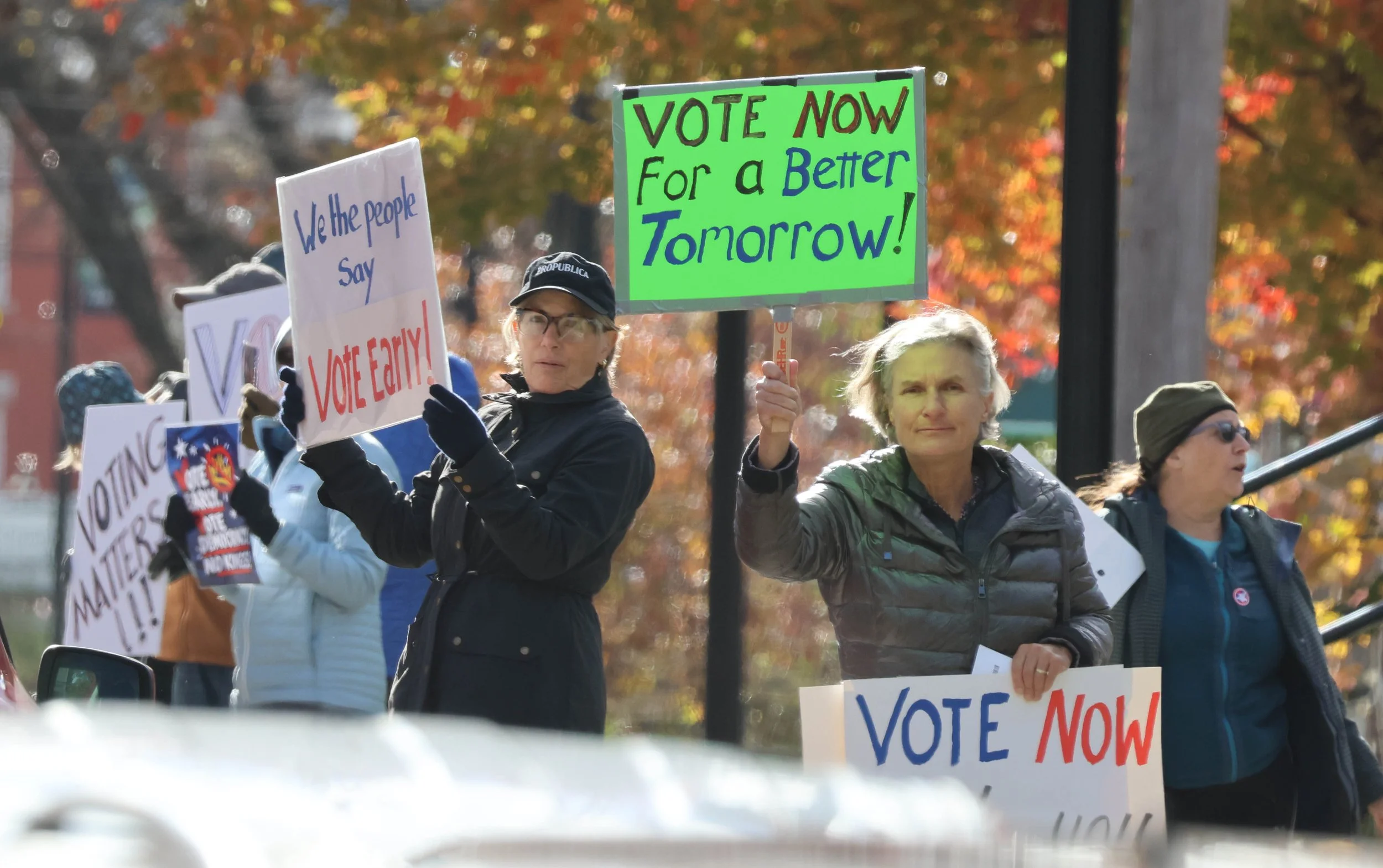 Early voting is off to a strong start