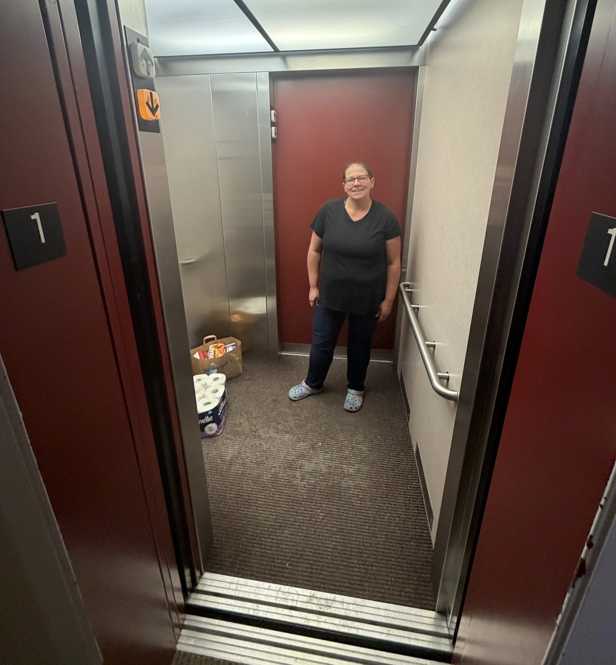 Finally fixed: Seminary Apartments elevator is back in service &nbsp;