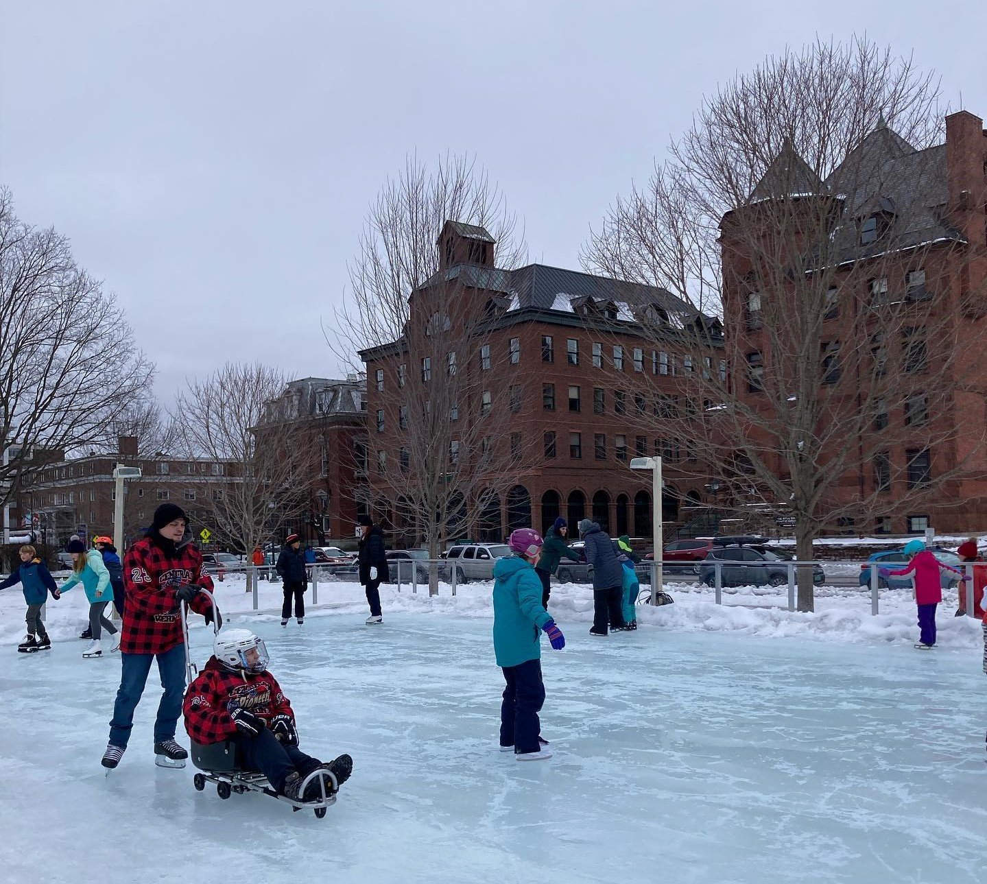 Montpelier pivots to Valentine party minus the skating — Waterbury
