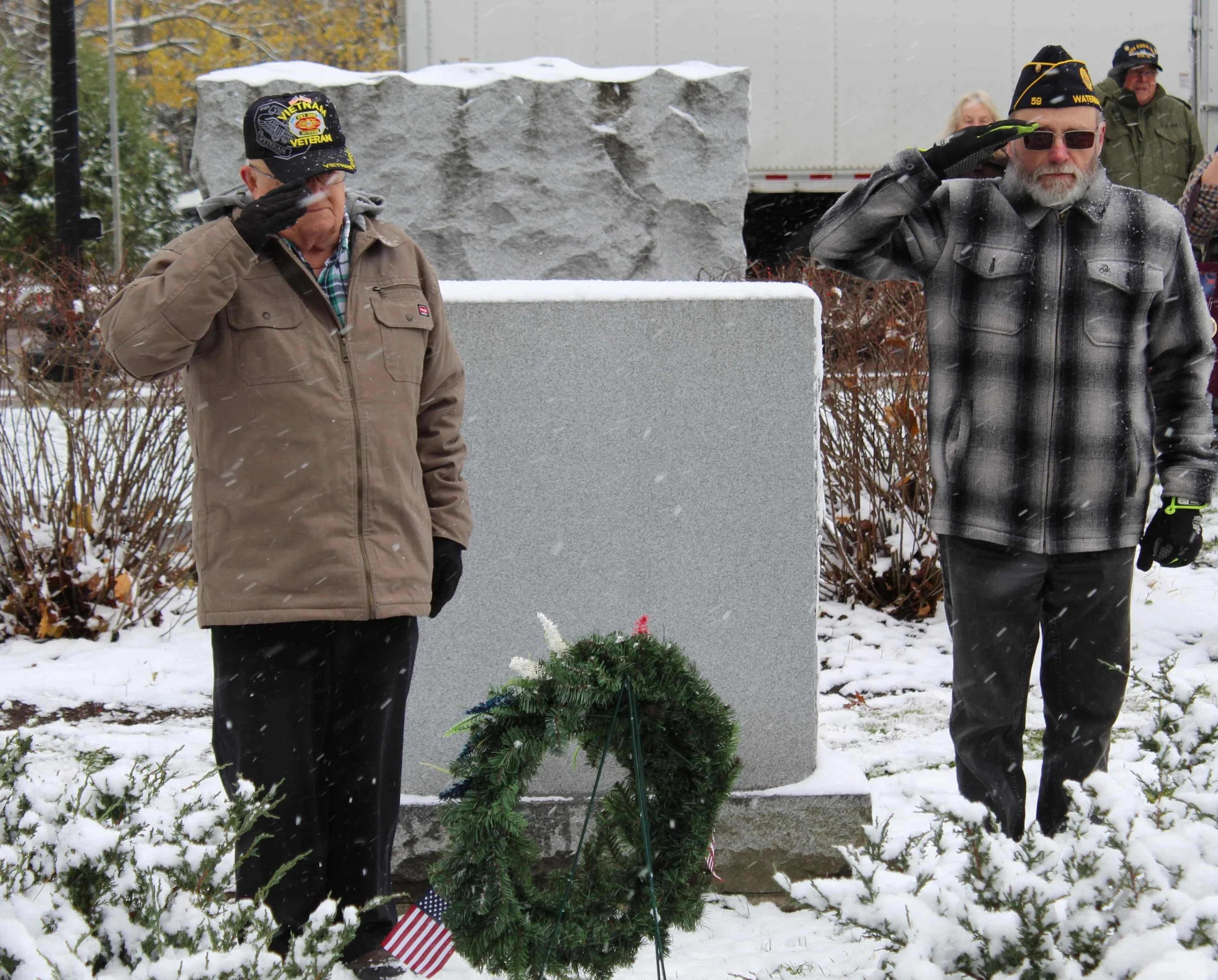 Veterans Day observance highlights vet who inspired new scholarship fund