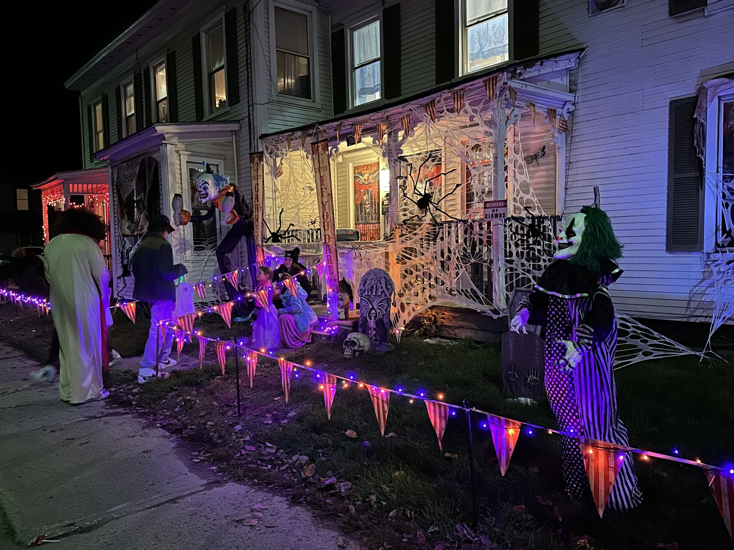 Halloween candy collection in progress — Waterbury Roundabout