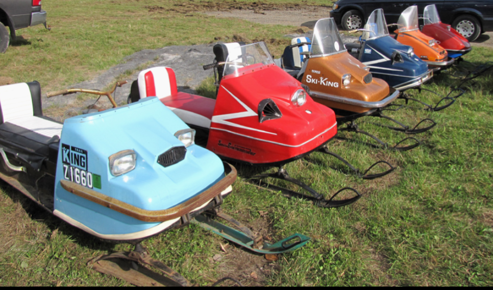 Vintage snowmobiles, motorbikes, etc., get a spot at the August Classic Car Meet