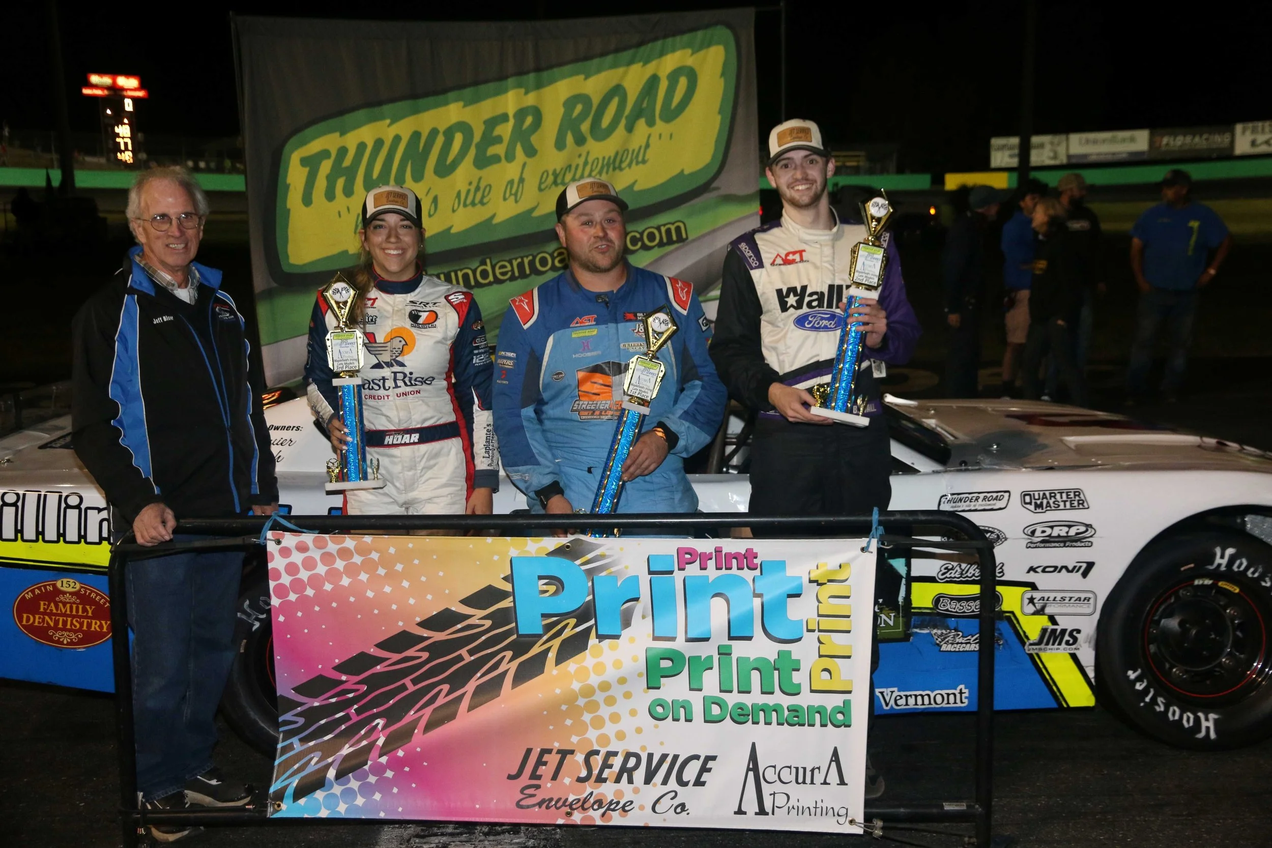 Waterbury’s Kyle Streeter logs first rookie win at Thunder Road 