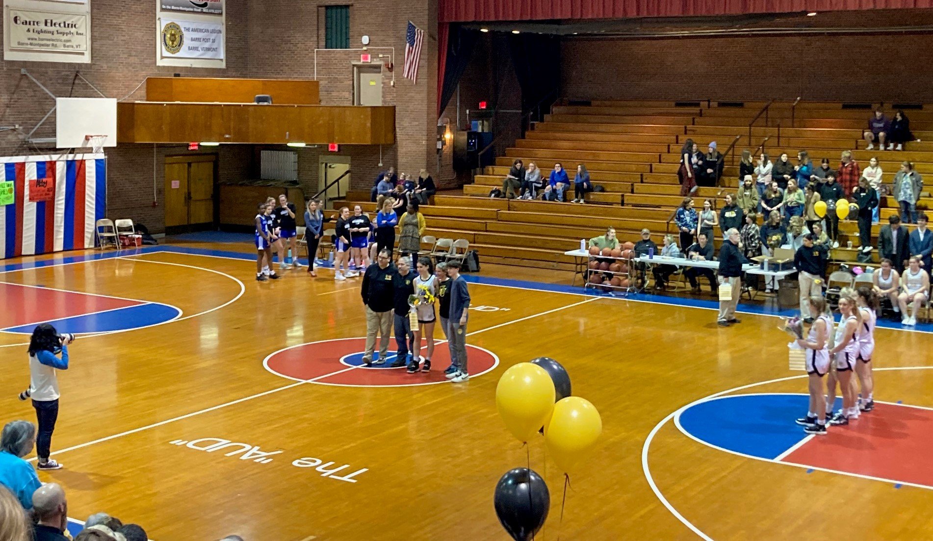 Harwood Basketball nets two Senior Night victories at Barre Aud
