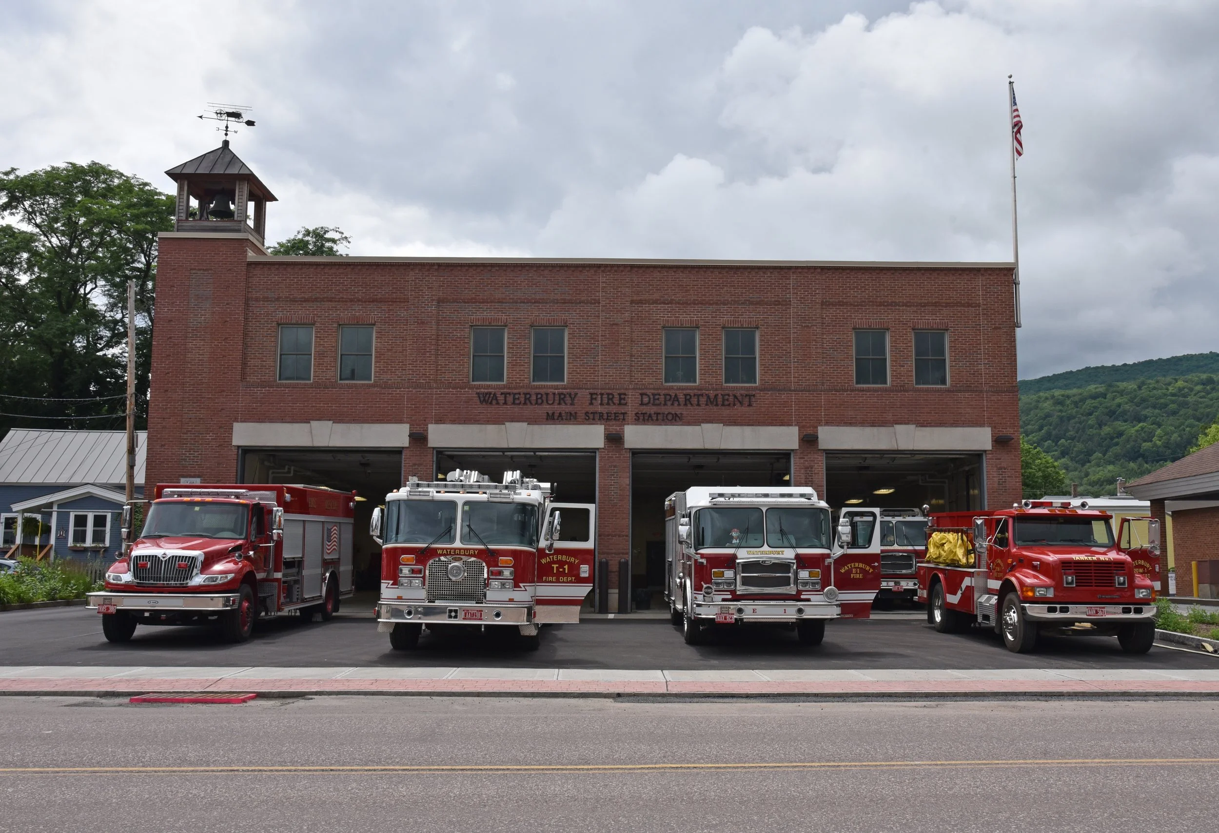First responders stick together Fire department hosts ambulance