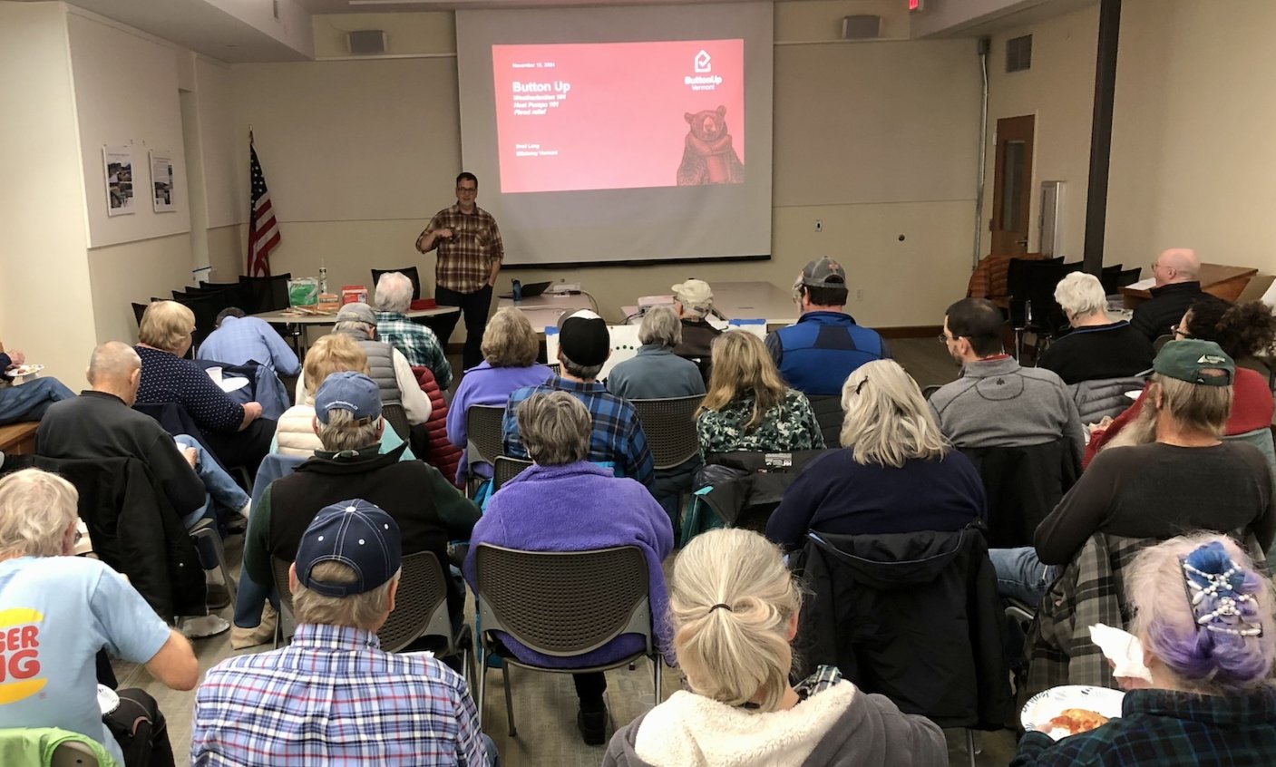 Friday workshop to button up drafty homes, save money on winter heat bills