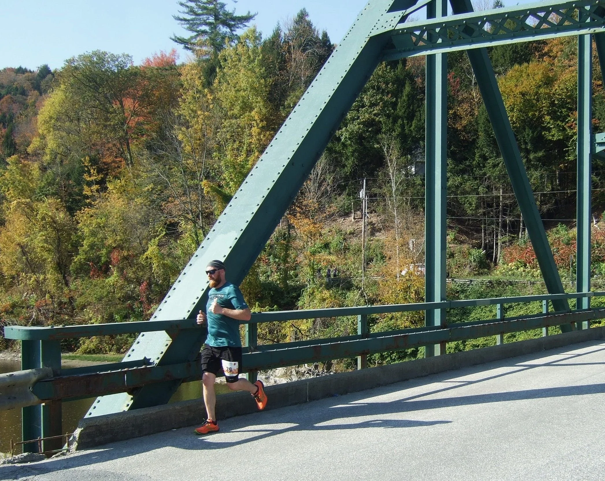  Matt Brouillard of Jericho finished 39th in the half marathon. Photo by Sarah Andrews 