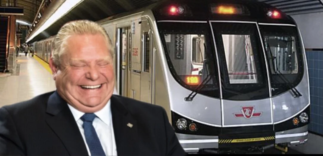 Doug Ford Unveils Plans To Turn Old Underground Cocaine Smuggling Tunnel Into Etobicoke Subway Line