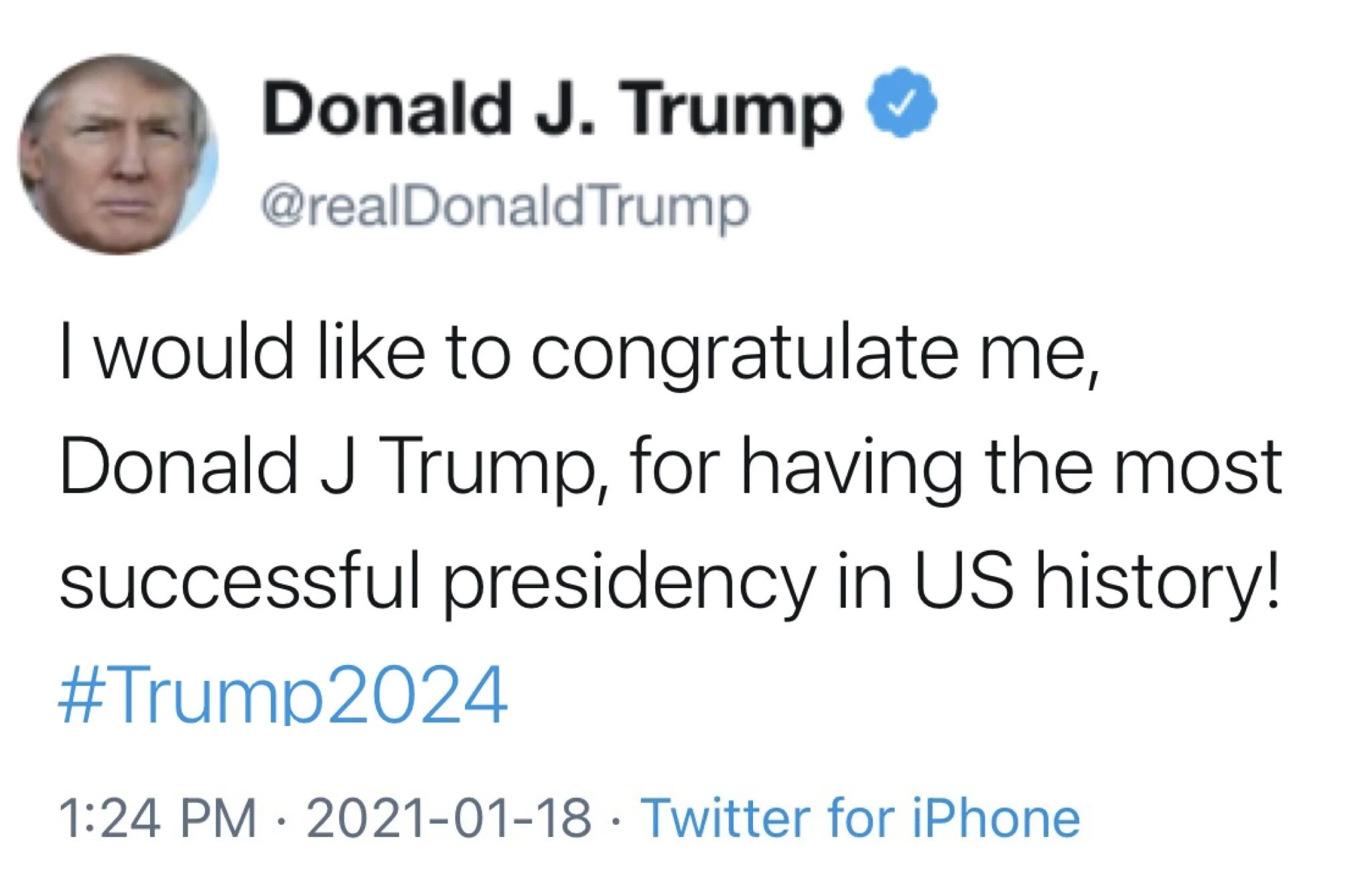 Trump Grants Himself Presidential Pardon From Twitter