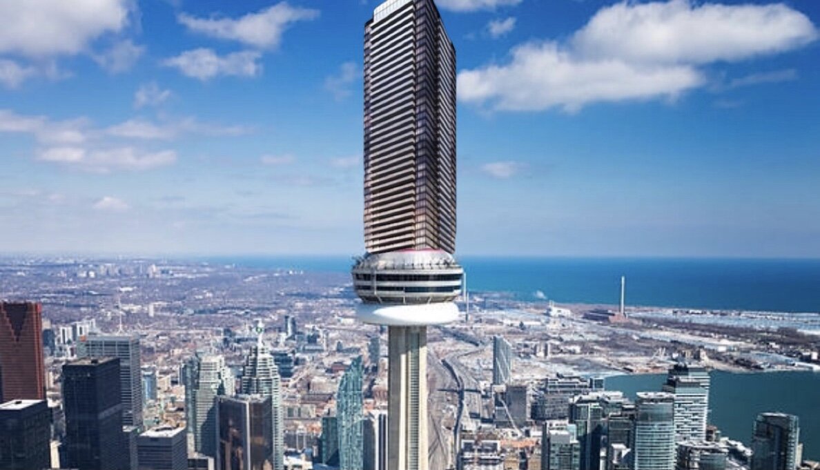 City Unveils Plan To Turn The CN Tower Into A Condo Building