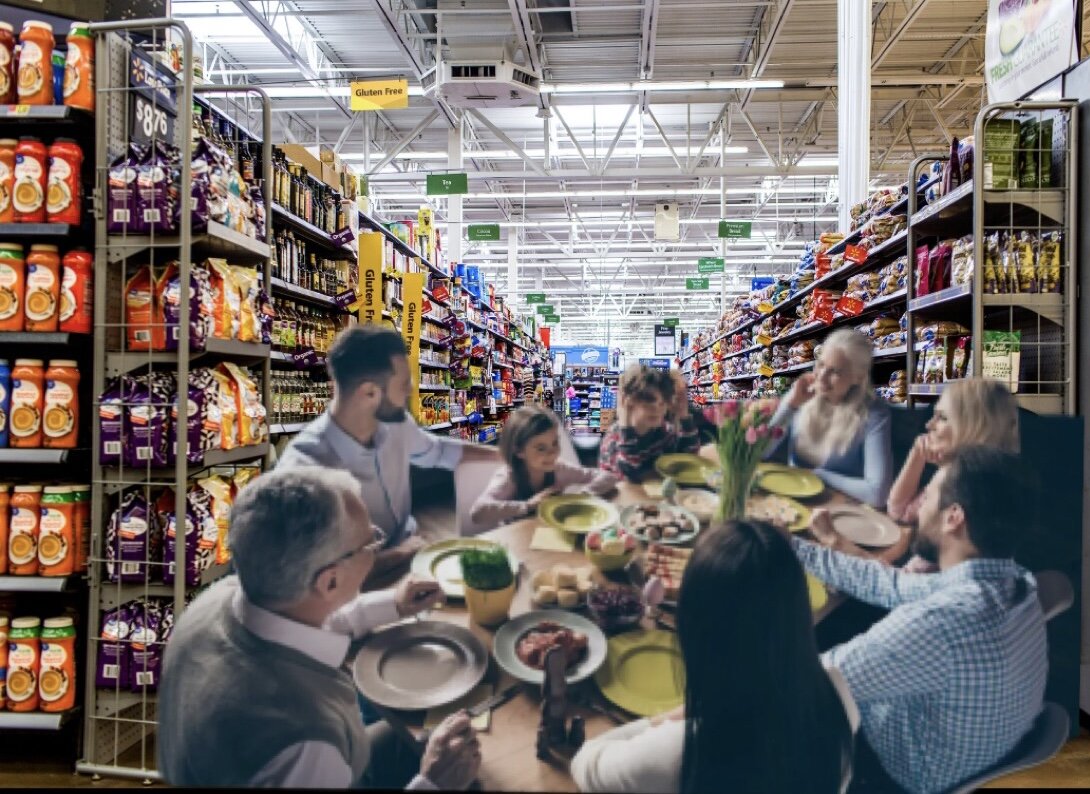 Ontario Family Holds Easter Dinner In Aisle 43 Of Walmart 