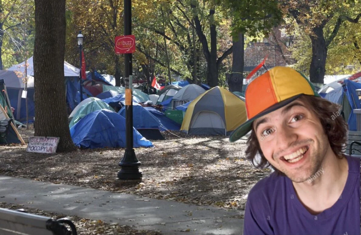 Toronto Officials Aid Unhoused Population by Providing Encampments With Cute Little Propeller Hats