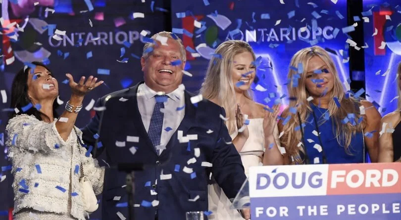 Triumphant Ford Proclaims: "Ontario made LTC homes safe from COVID so the elderly could safely die of dehydration in their own filth"