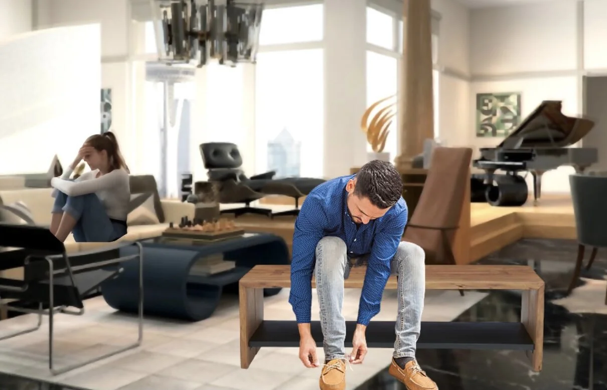 Storming Out During Fight Proves To Be Far Less Dramatic After Man Has To Stop And Put His Shoes Back On