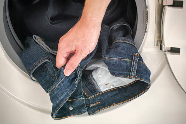 Man Celebrates Annual Tradition Of Washing His One Pair Of Jeans