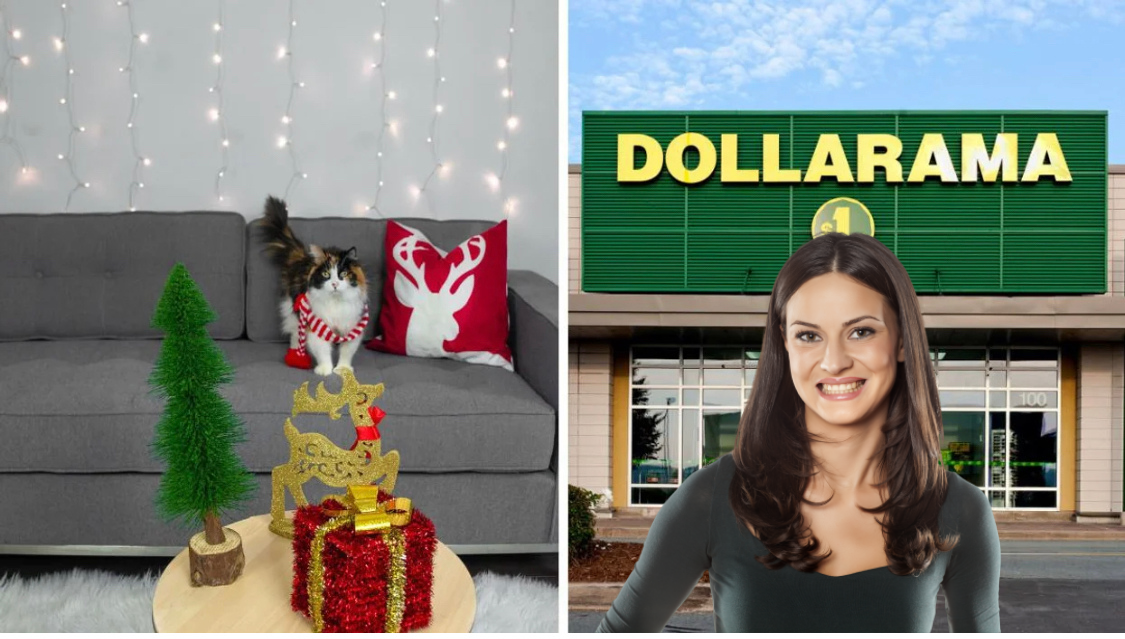 I Decorated My Apartment For Christmas With Just $12 At Dollarama Because I’m Very, Very Poor
