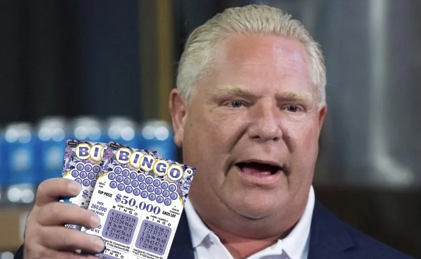 Ford Announces Latest Economic Recovery Plan Of Giving Free Scratch Tickets To Poor People