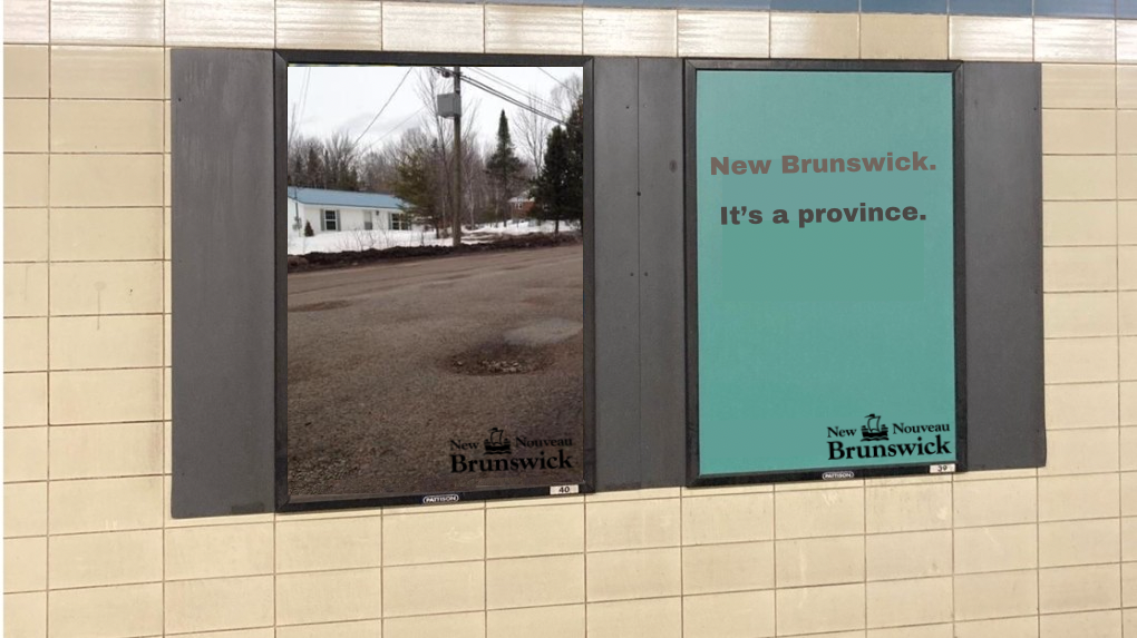 Subway Ad Gives Torontonians A Gentle Reminder That New Brunswick Exists