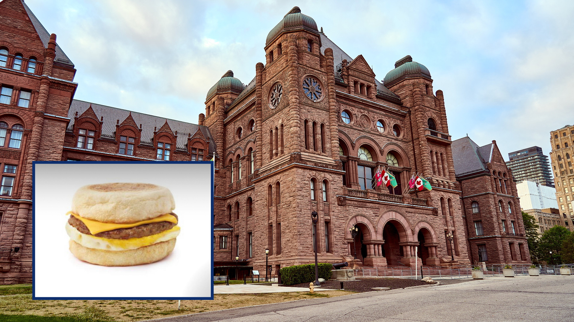 Ontario Back In Deficit After Government Reportedly Spent $10 Million On Egg Sandwiches