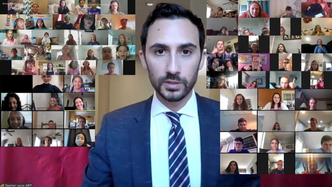 Facing Second CUPE Strike, Stephen Lecce Proposes He Teach Entire Province In One Giant Zoom Call