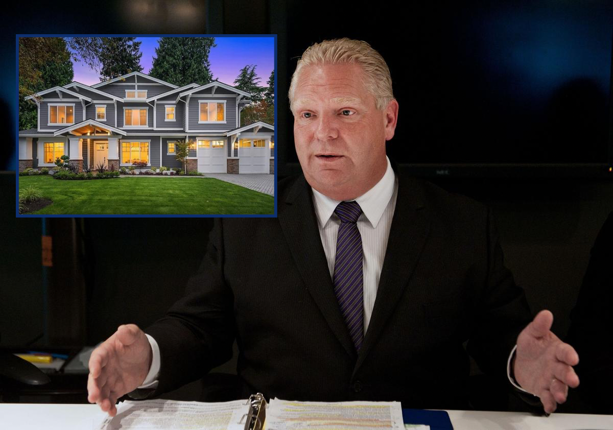 Ontario Housing Crisis Solved After Ford Government Builds 12 Mansions On Protected Land