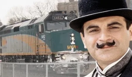 Poirot Solves Record Breaking Number Of Murder Mysteries Aboard 20 Hour Winter Storm Delayed Train