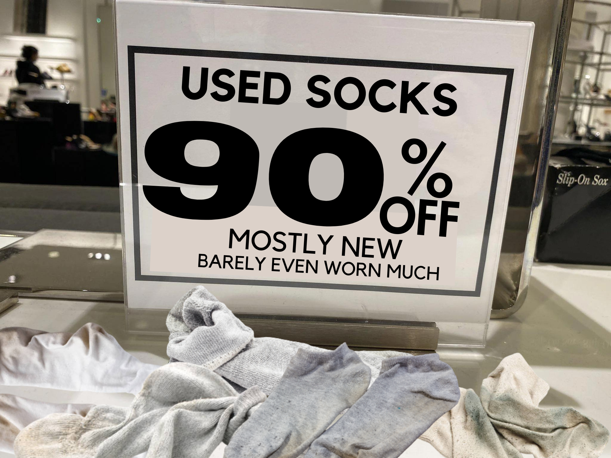 Nordstrom Sells Gently Used Socks Found In Changerooms In Final Days Of Liquidation