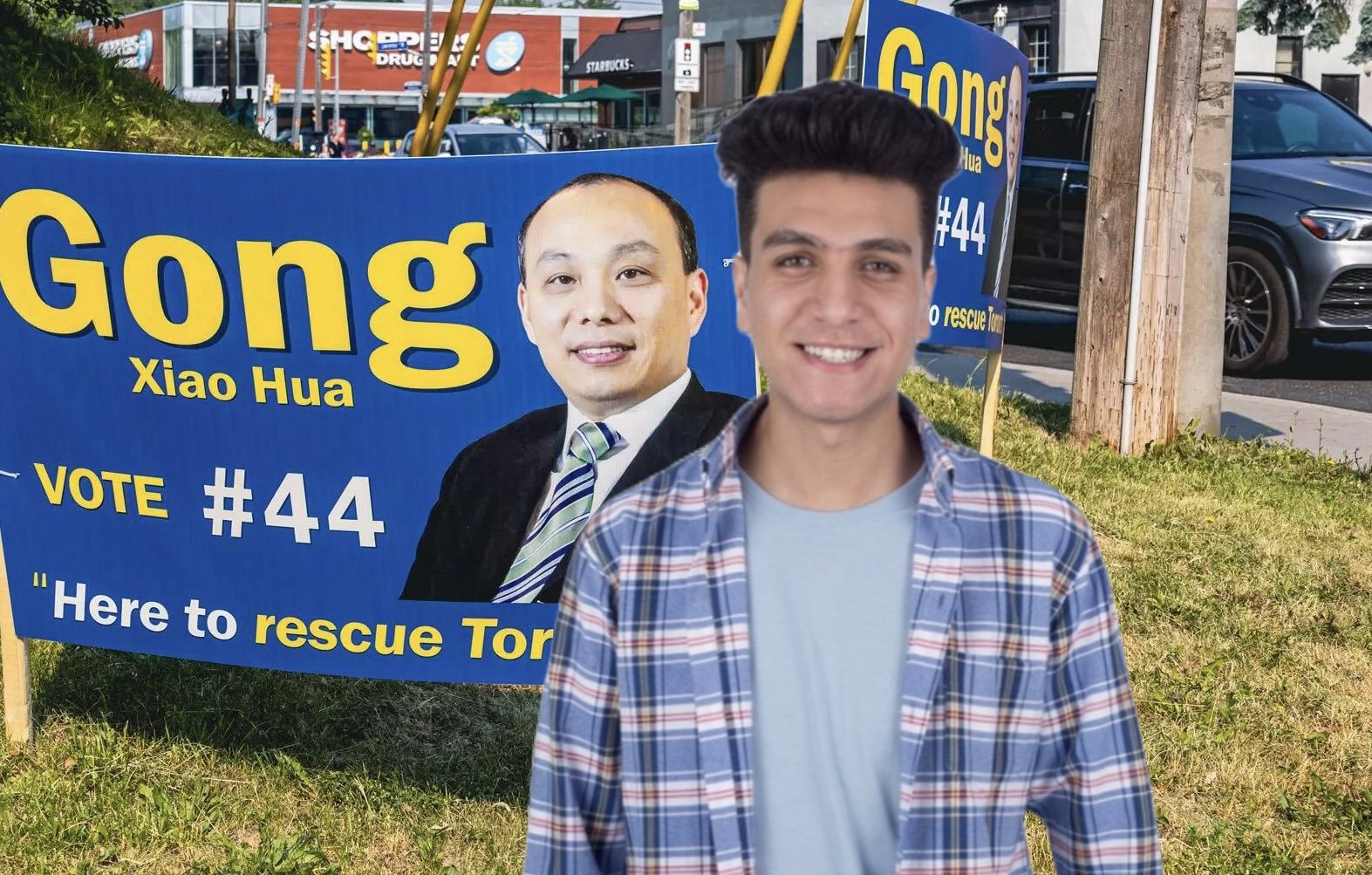 This Torontonian Is Here to Rescue Toronto from Gong’s “Here to Rescue Toronto” Signs