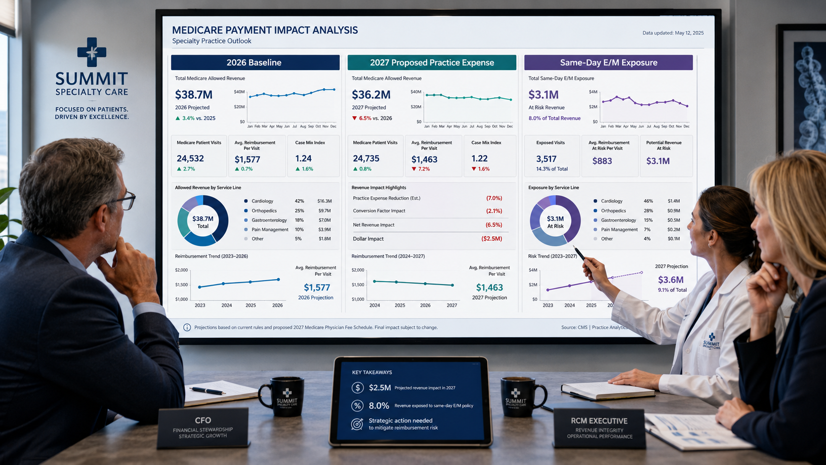 The 2027 Payment Squeeze: How Practice Expense and Same-Day E/M Changes Could Affect Specialty Revenue