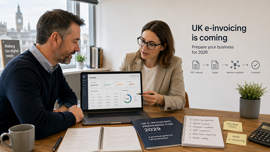 UK e-invoicing is coming in 2029 – What This Means For Your Business