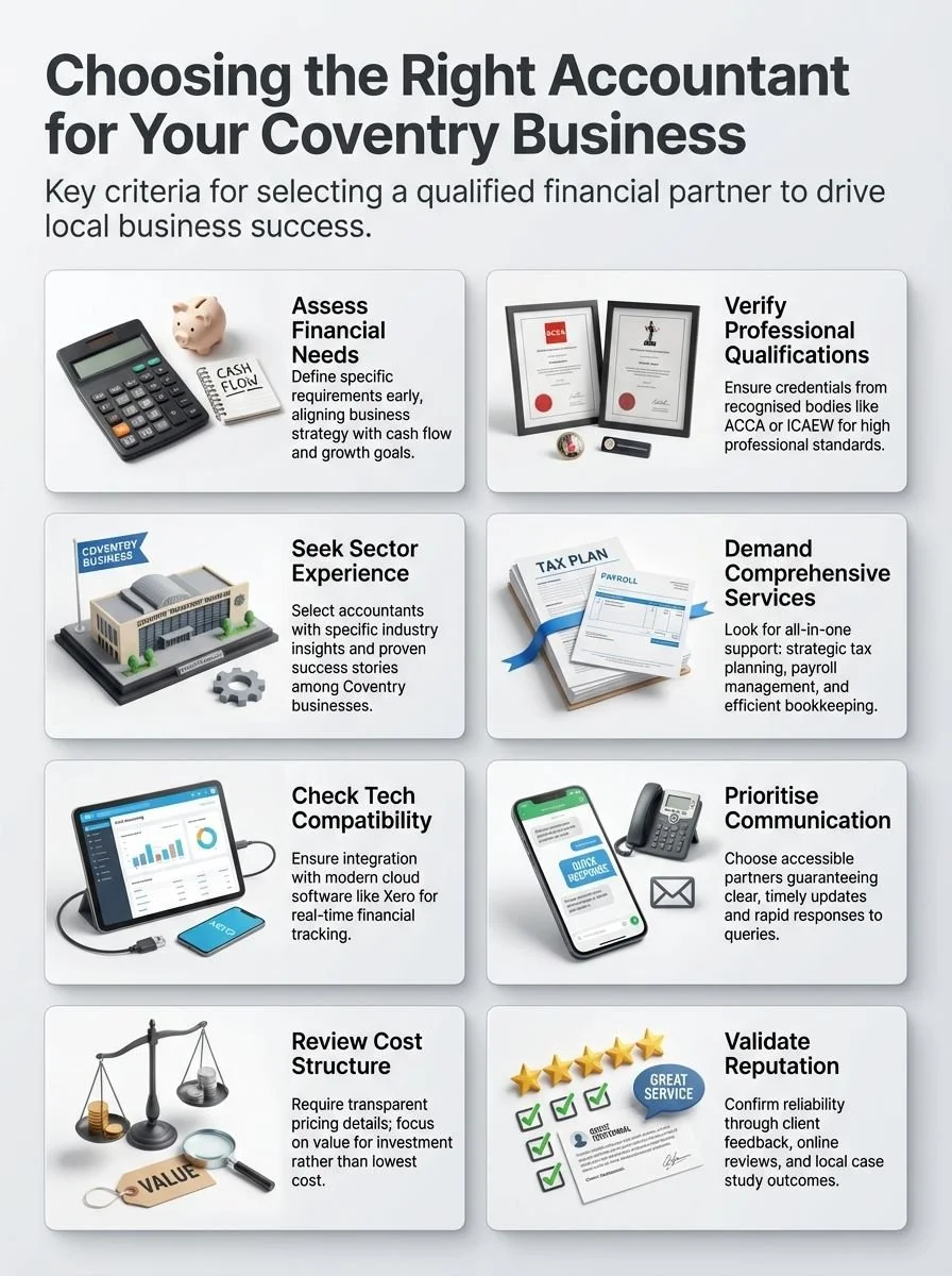 choosing the right accountant in Coventry